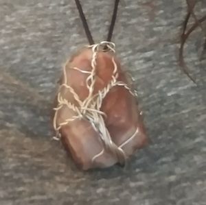 Tree of Life Agate necklace